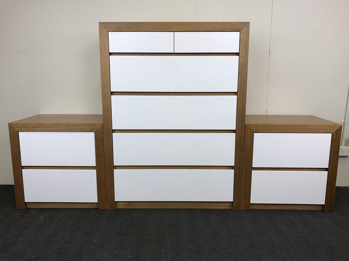 Quality Solid Tassie Oak Fairmont Tallboy Set made in Australia!