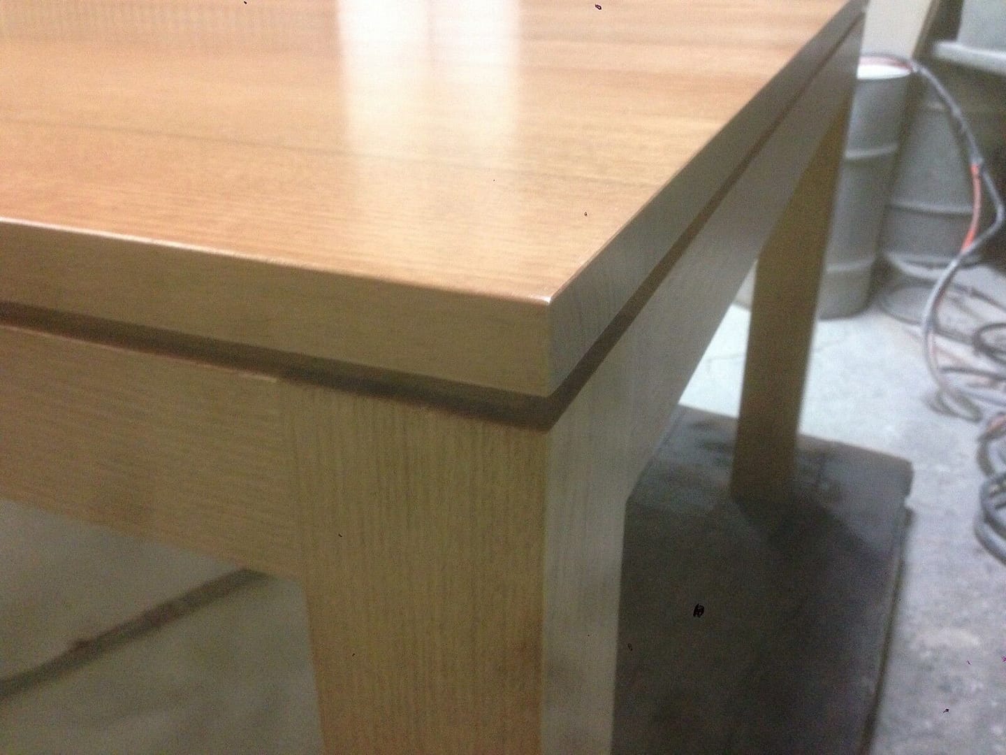 Local Made Solid Tasmanian Oak Hardwood Timber Vermont Dining Table 2100w - Image 4