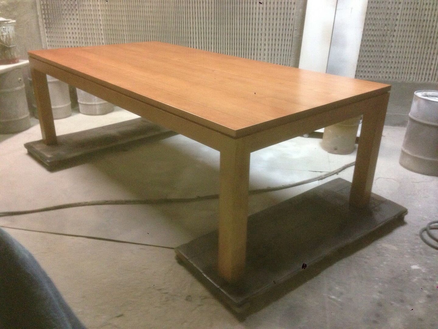 Local Made Solid Tasmanian Oak Hardwood Timber Vermont Dining Table 2100w - Image 7