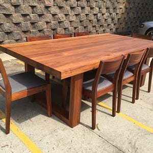 Quality Tassie Blackwood 9 Pieces Dining Set made in Australia!