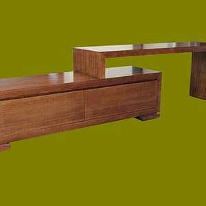 Quality tassie oak hardwood tv unit made in Australia