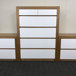 Quality Solid Tassie Oak Fairmont Tallboy Set made in Australia!