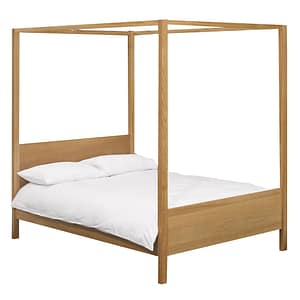 Quality Tassie oak four poster bed made in Australia!