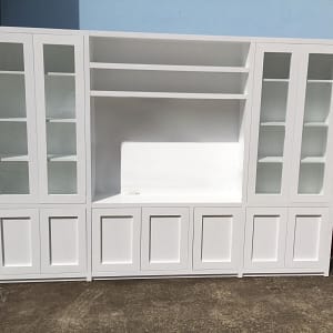 Quality Tv Wall Unit Display Bookcase Unit made in Australia