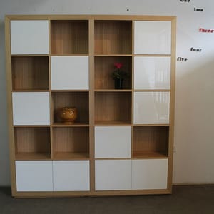 Quality Tassie oak Display Wall Unit made in Australia
