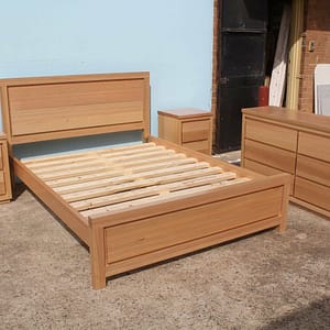 Quality Tassie oak bedroom dressing table made in Australia