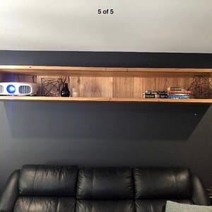 Quality Tassie OakTimber Wall Mountable Bookcase made in Australia!