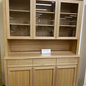 We have the best locally made Tassie Oak Bookcase Dresser