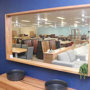 Quality Wormy Chestnut Norah Mirror made in Australia